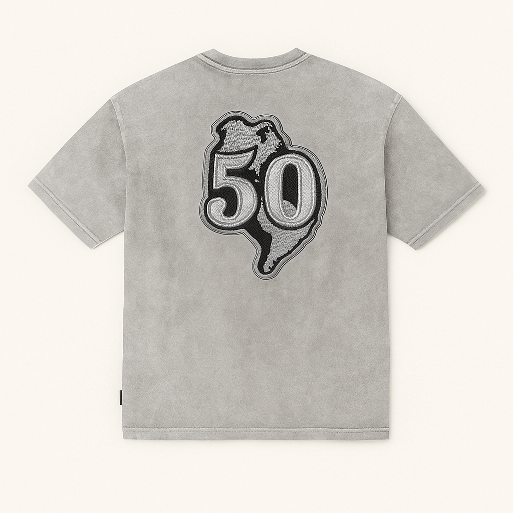 50 World “Shadow Atlas” Tee